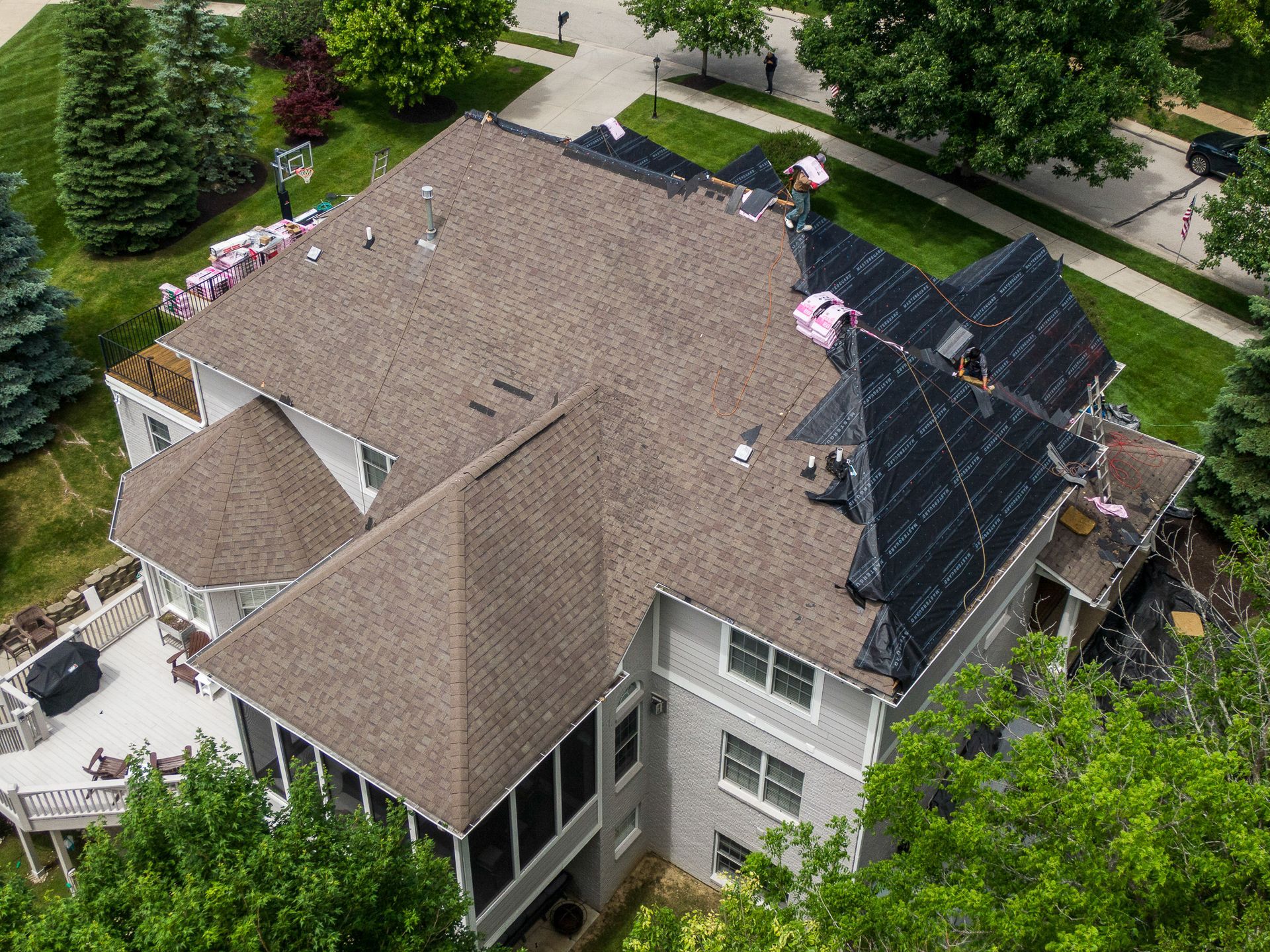 roofing project