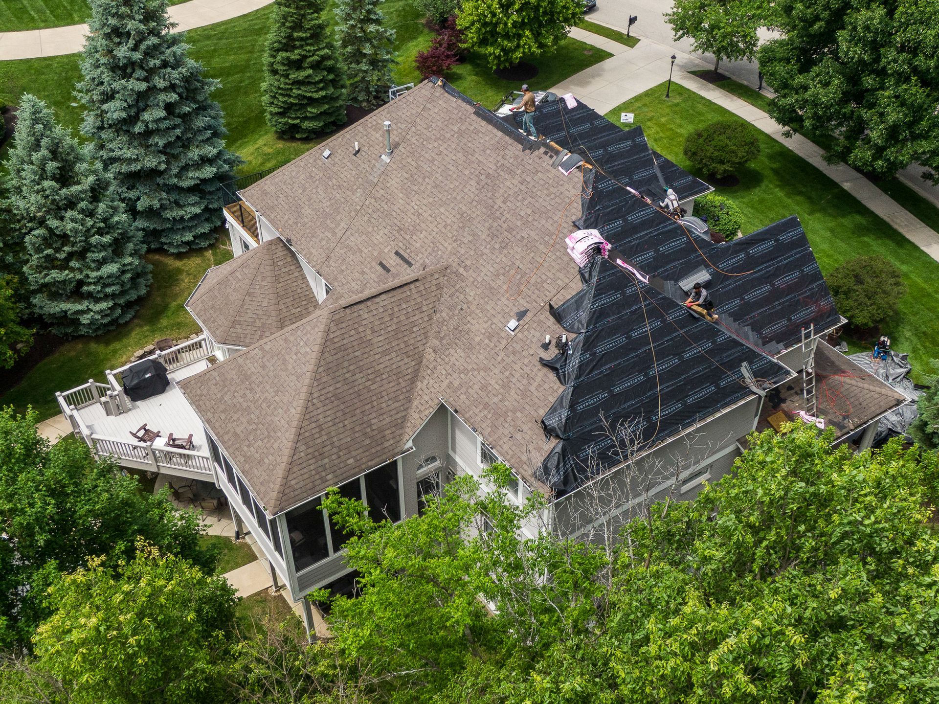 roofing project