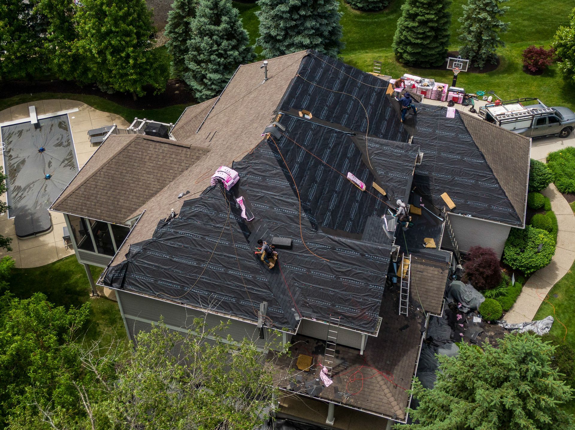 roofing project