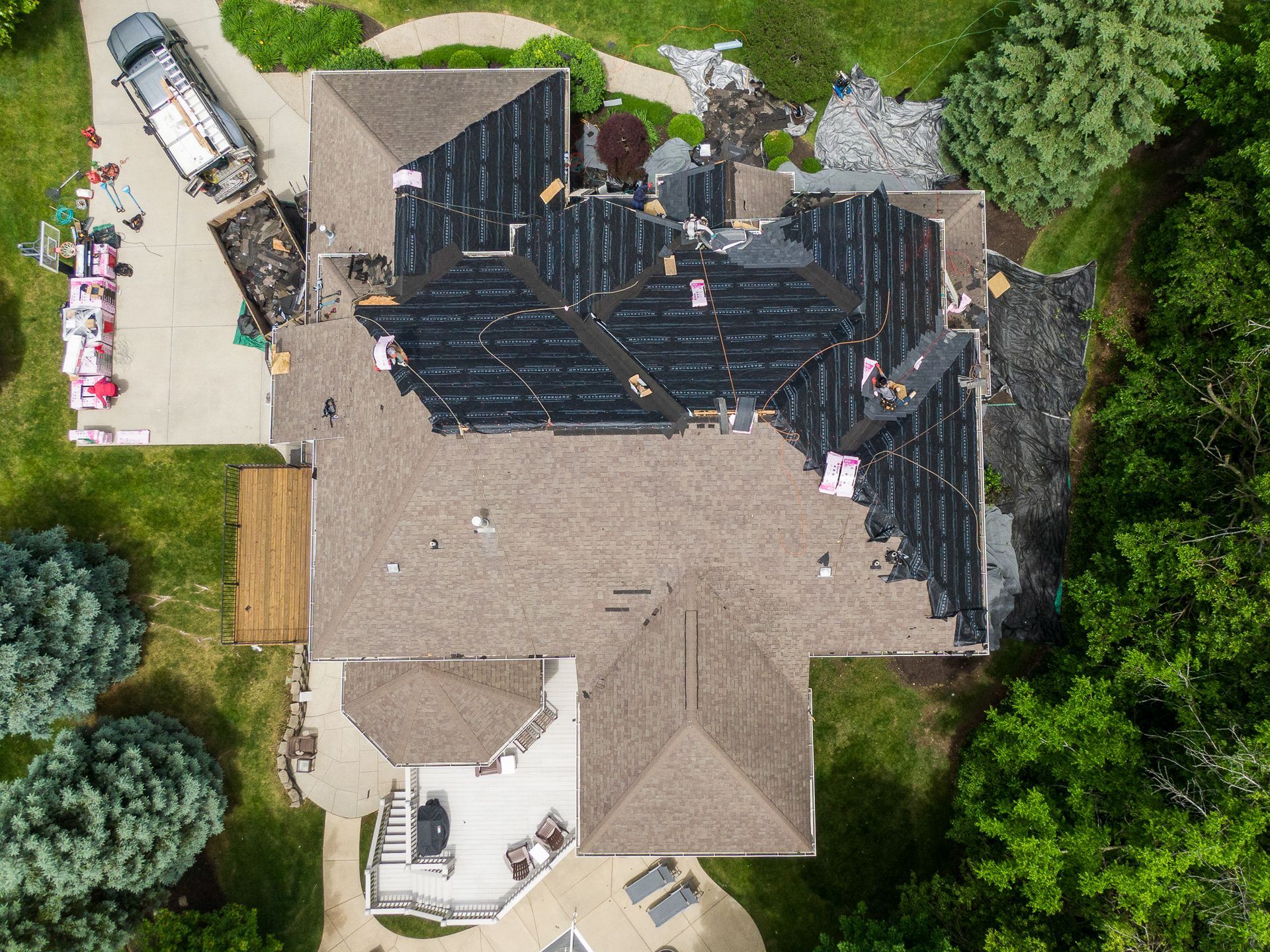 roofing project