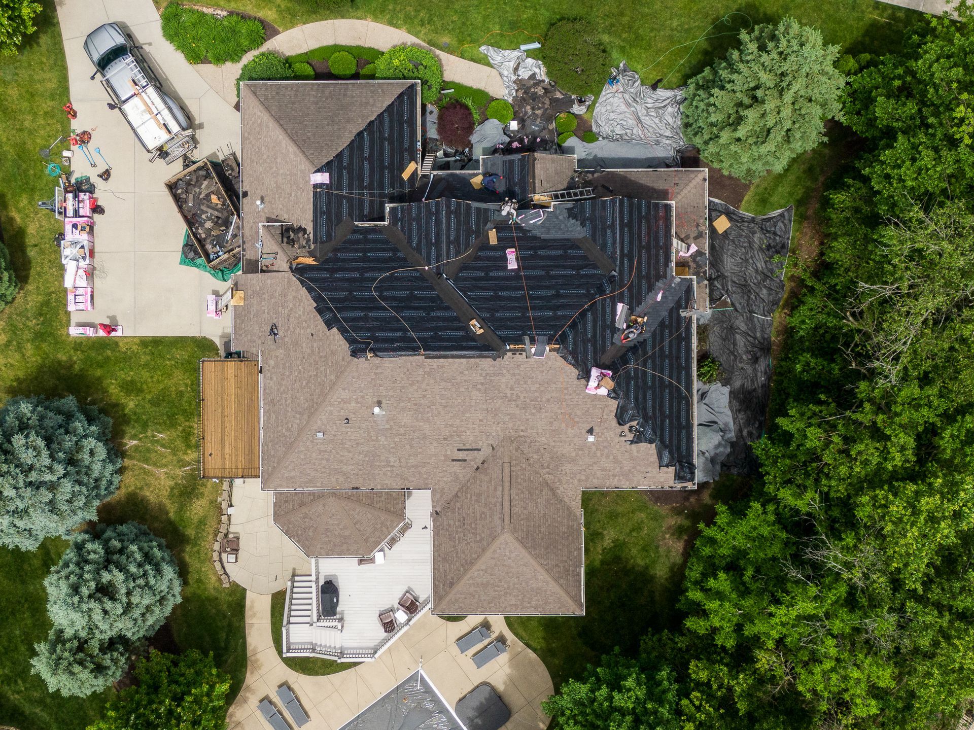 roofing project