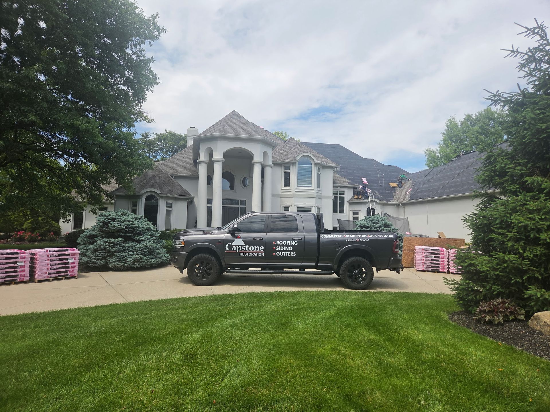 roofing project