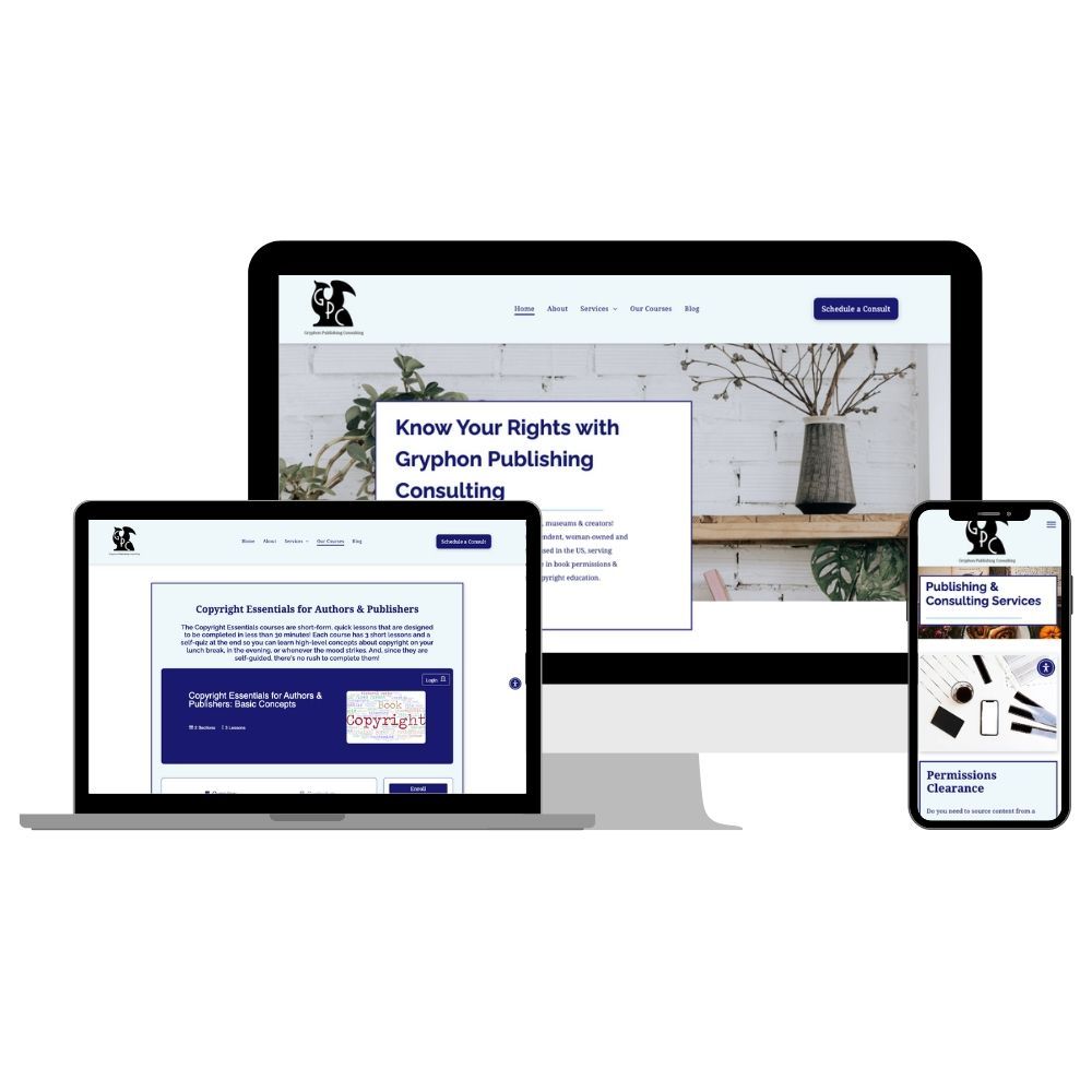 permissions and copyright website work example website design in new york