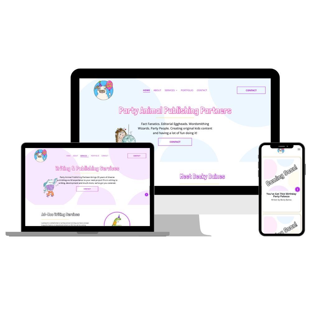 author washington dc website design example