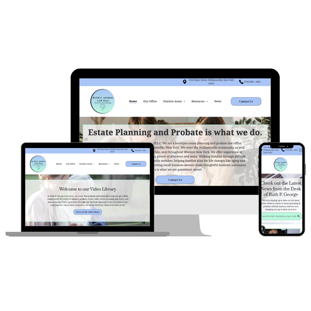 web design attorney work example new york