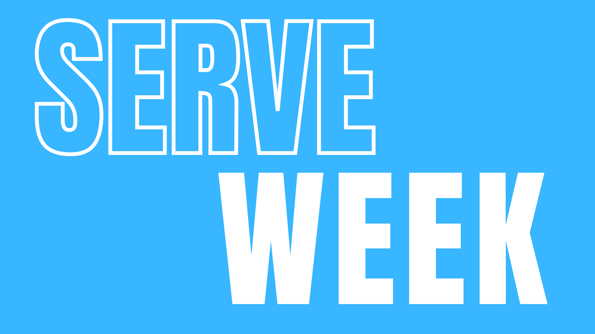Serve Week