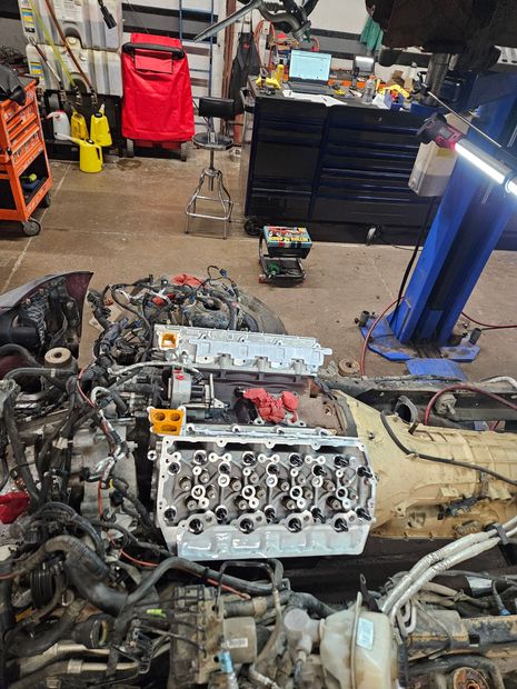 Engine Undergoing a Major Repair | The Car Clinic LLC