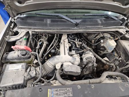 Truck Engine Bay During Diagnostic Inspection | The Car Clinic LLC
