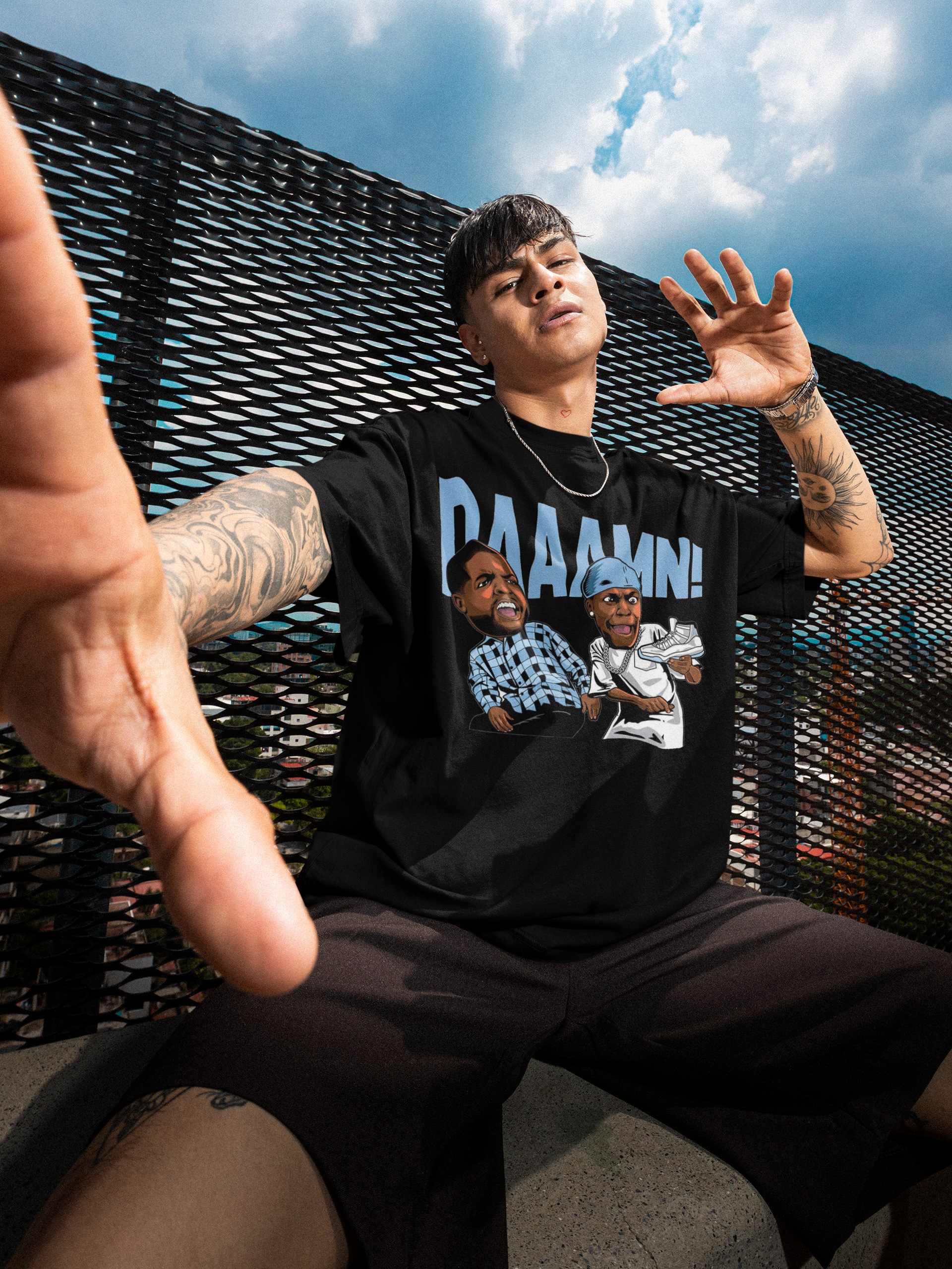 DAAAMN! Graphic T-Shirt