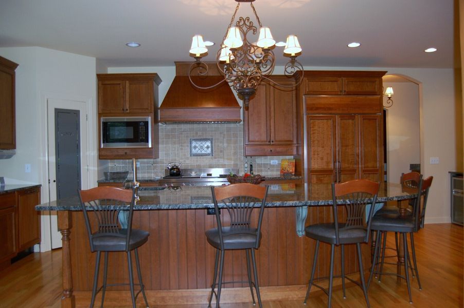 Circle countertop