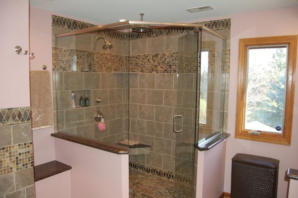 Walk in shower