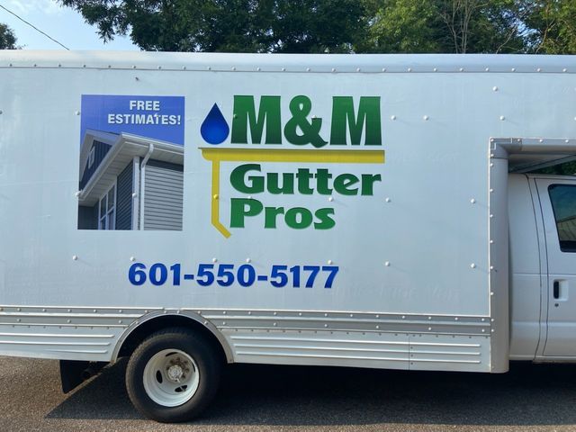 A white delivery truck with the 
