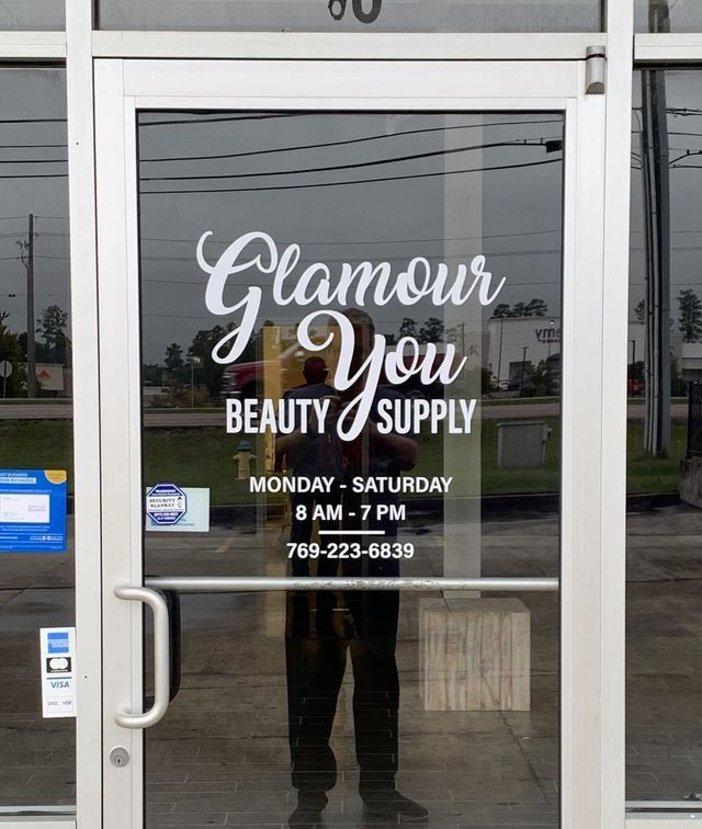 Glass storefront door for 