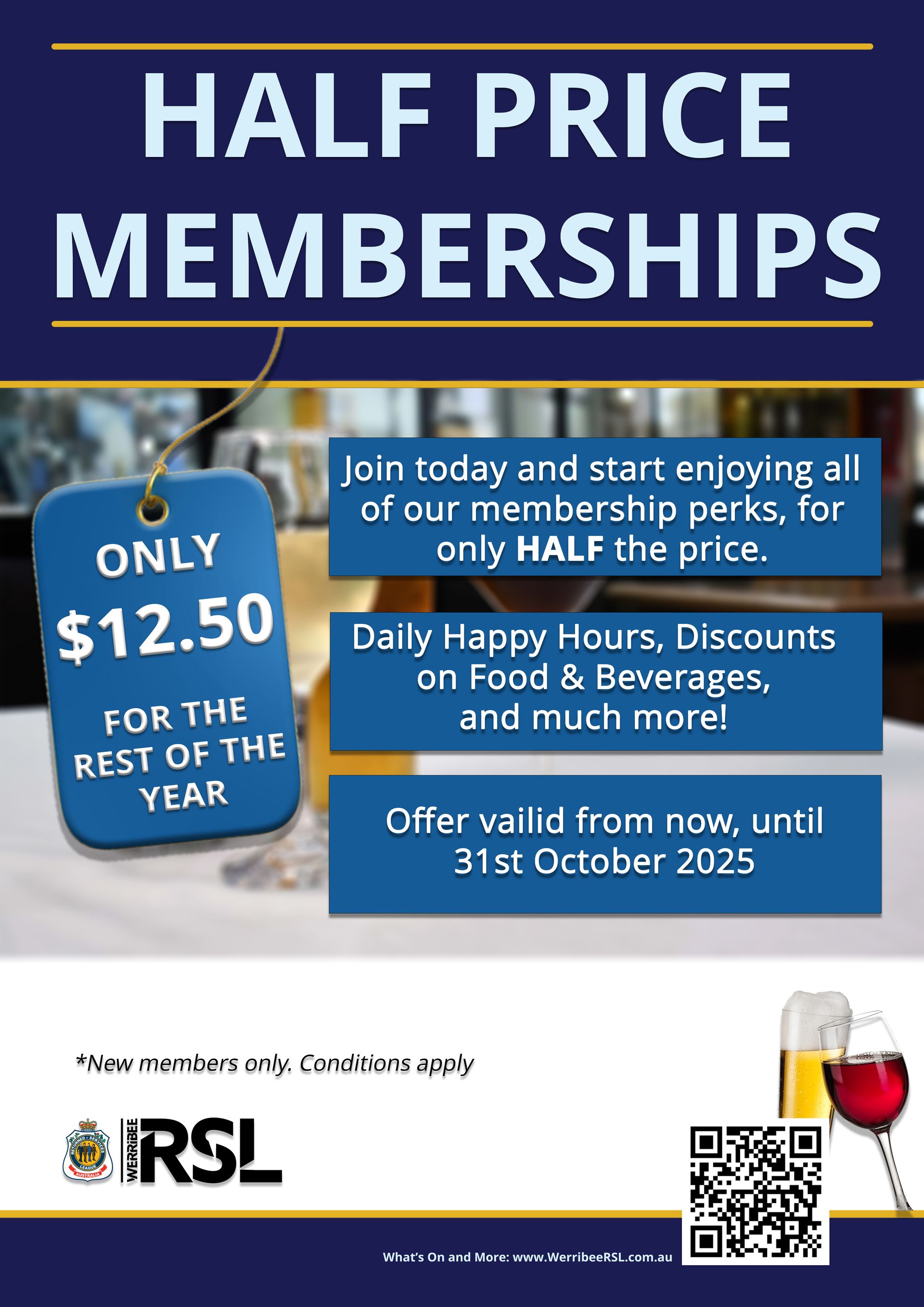 Half Price Membership