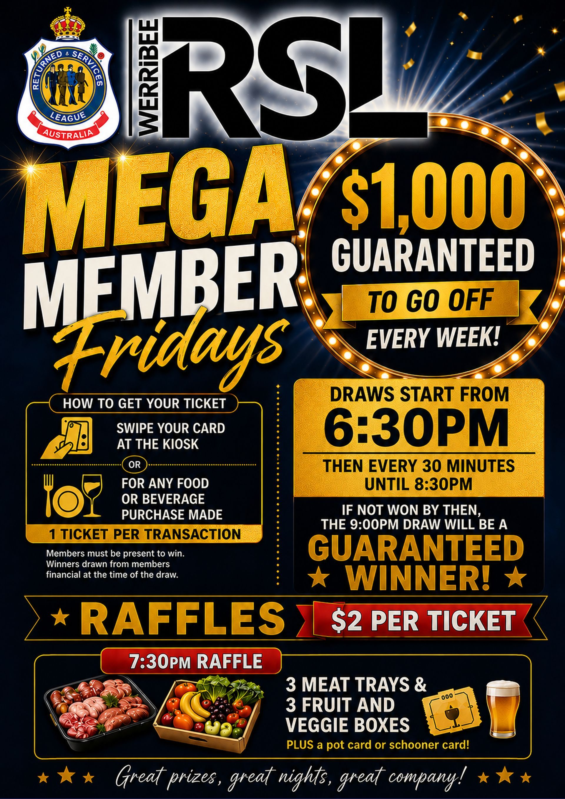Mega Member Fridays