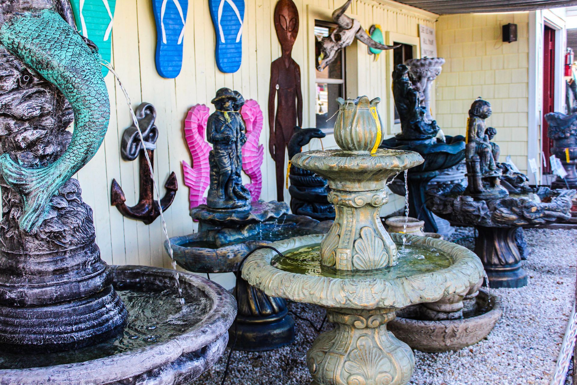 Outdoor Decorative Fountains