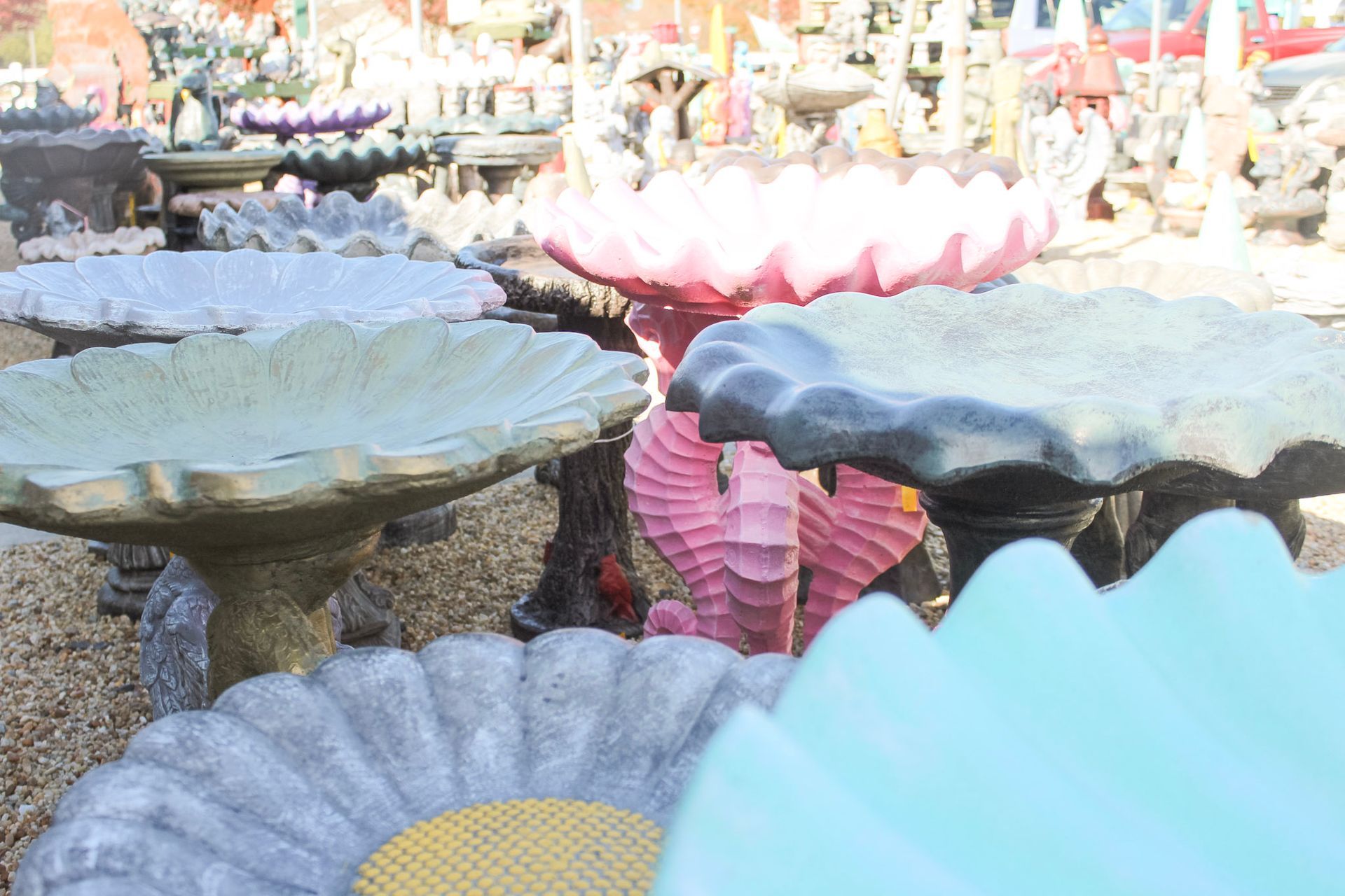 Garden Statue Birdbaths
