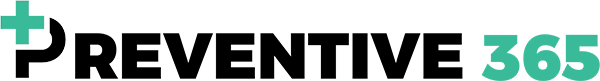 A logo for preventive 365 is shown on a white background.
