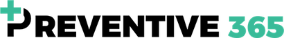 A logo for preventive 365 is shown on a white background.