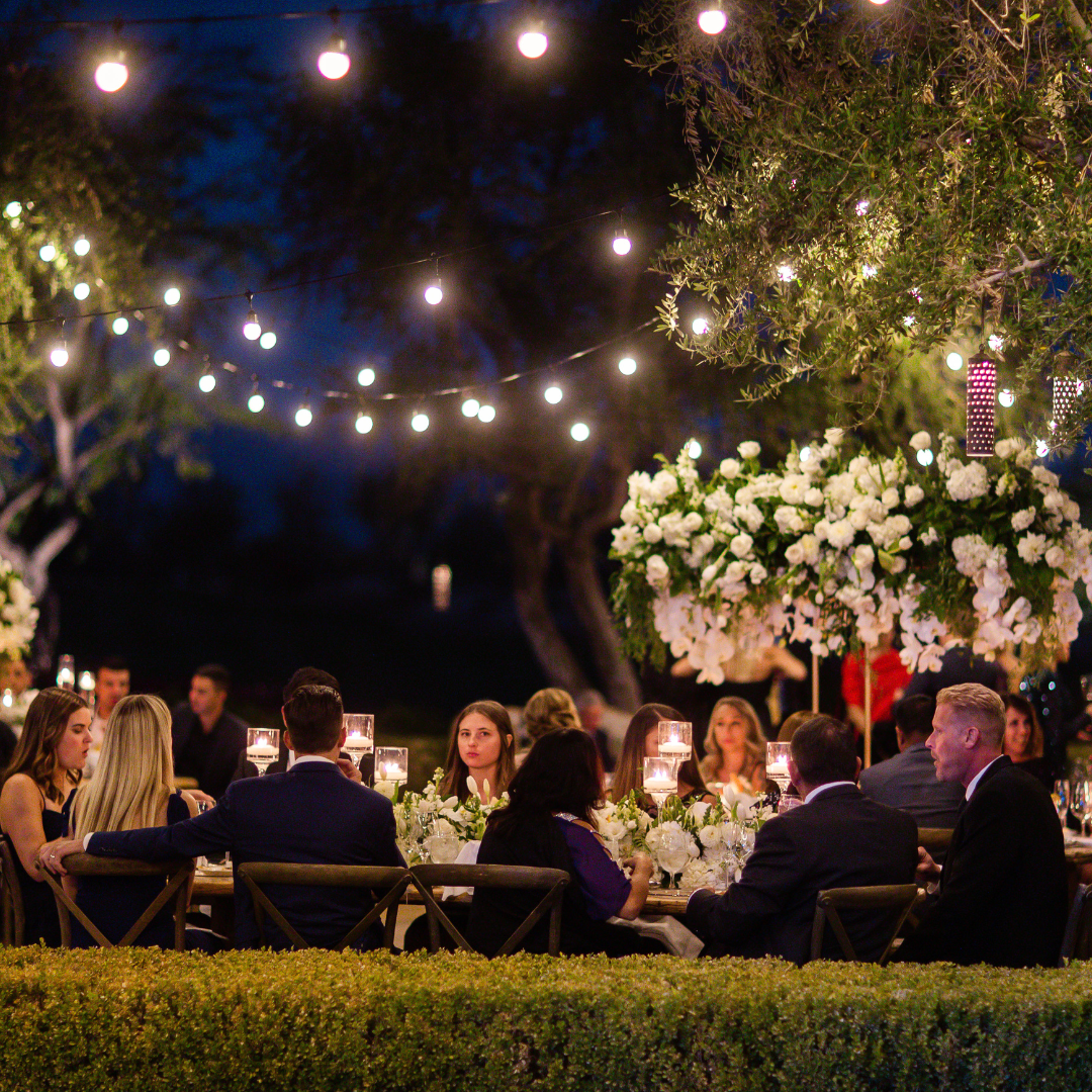wedding reception dinner