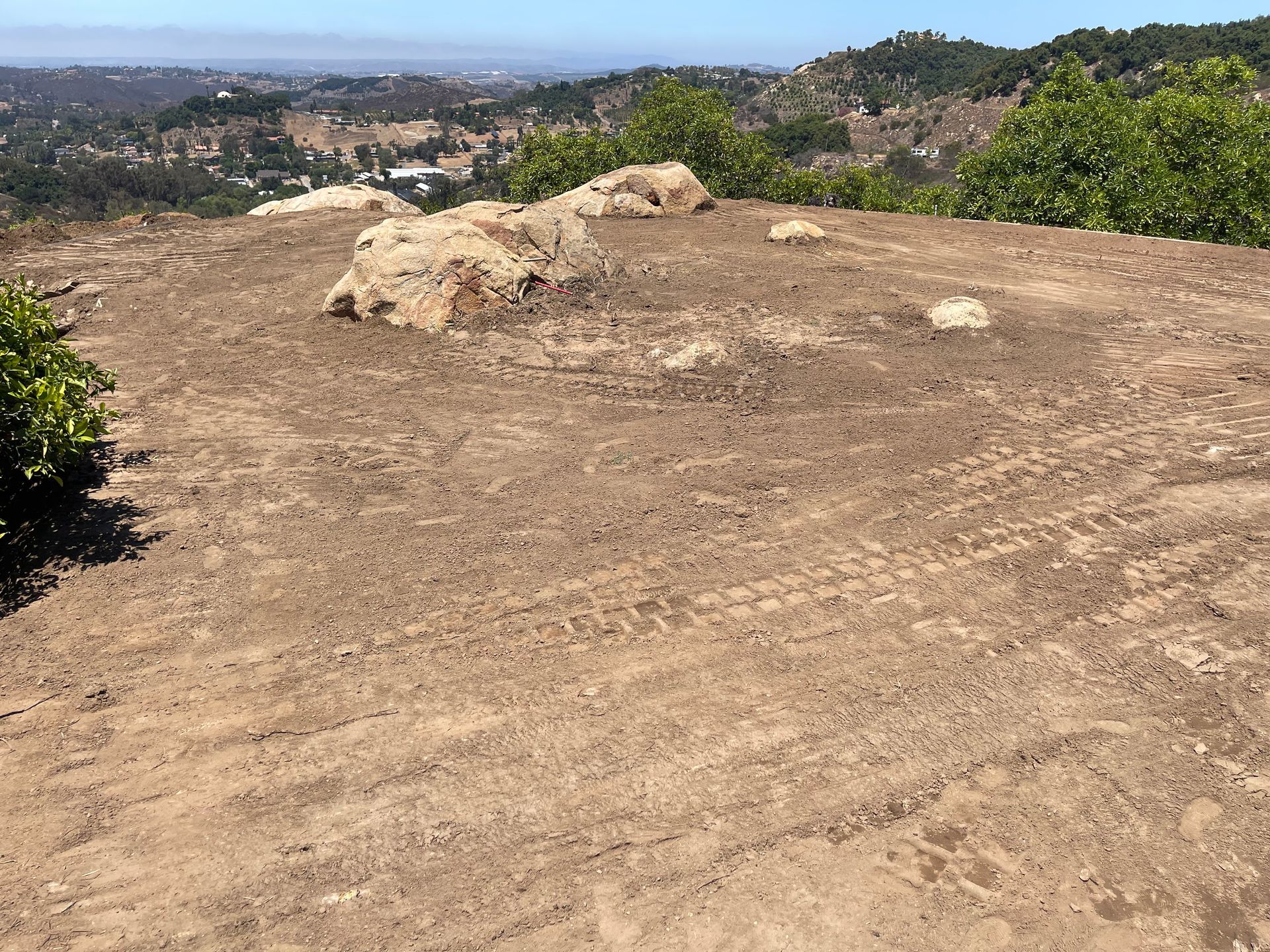 Backyard leveling renovation