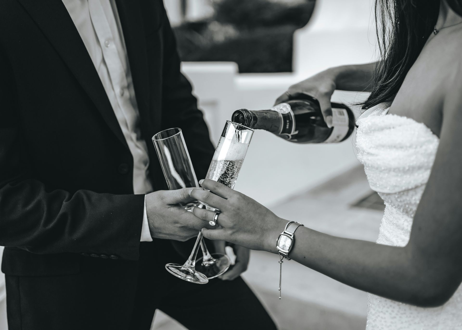 Wedding cocktail hour drinks