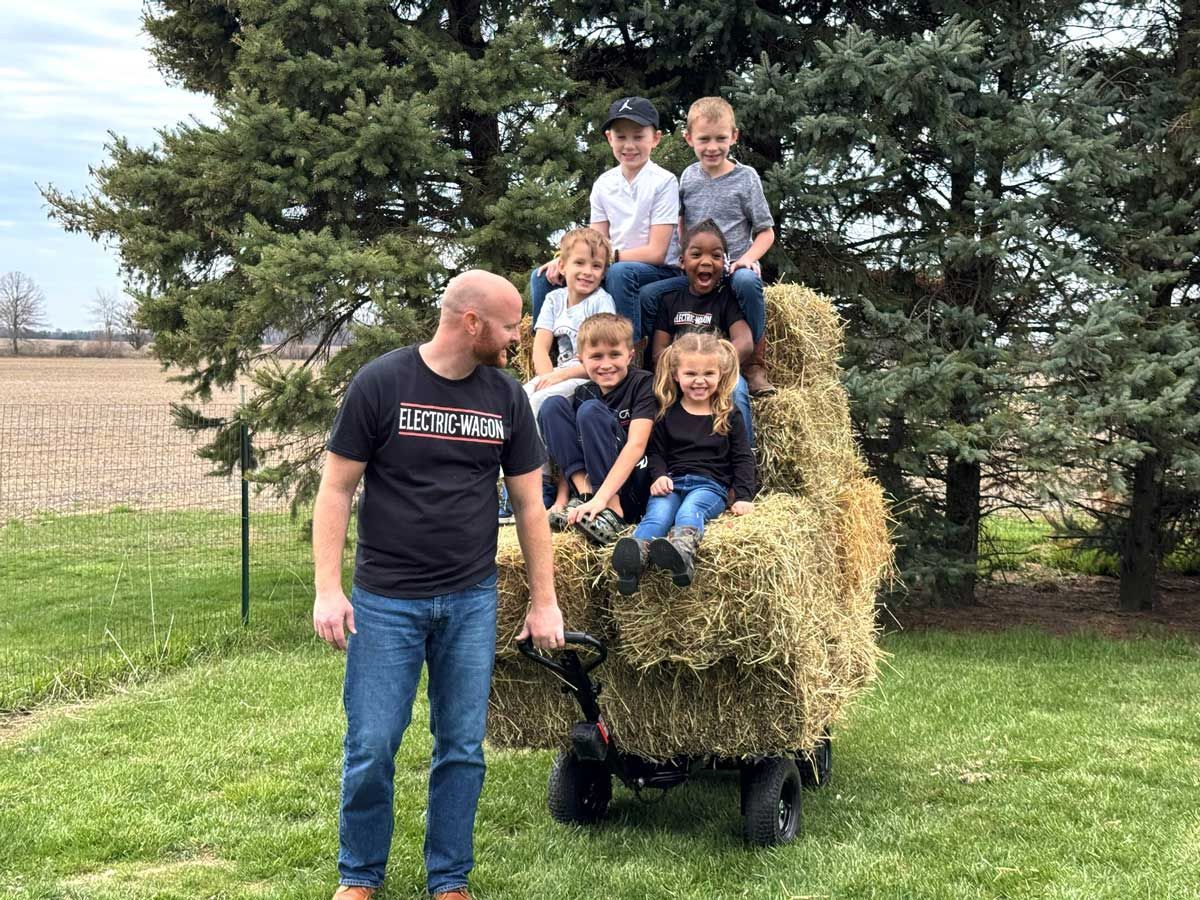 electric wagon for ranch chores
