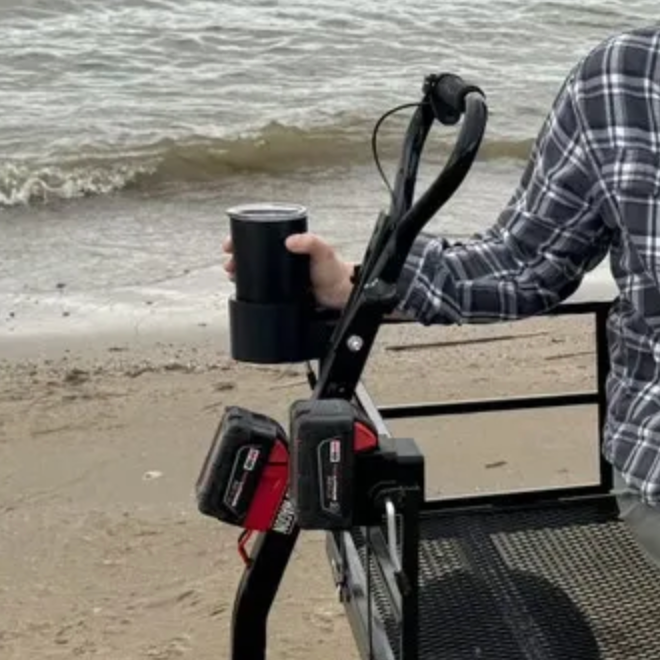 heavy duty electric garden cart