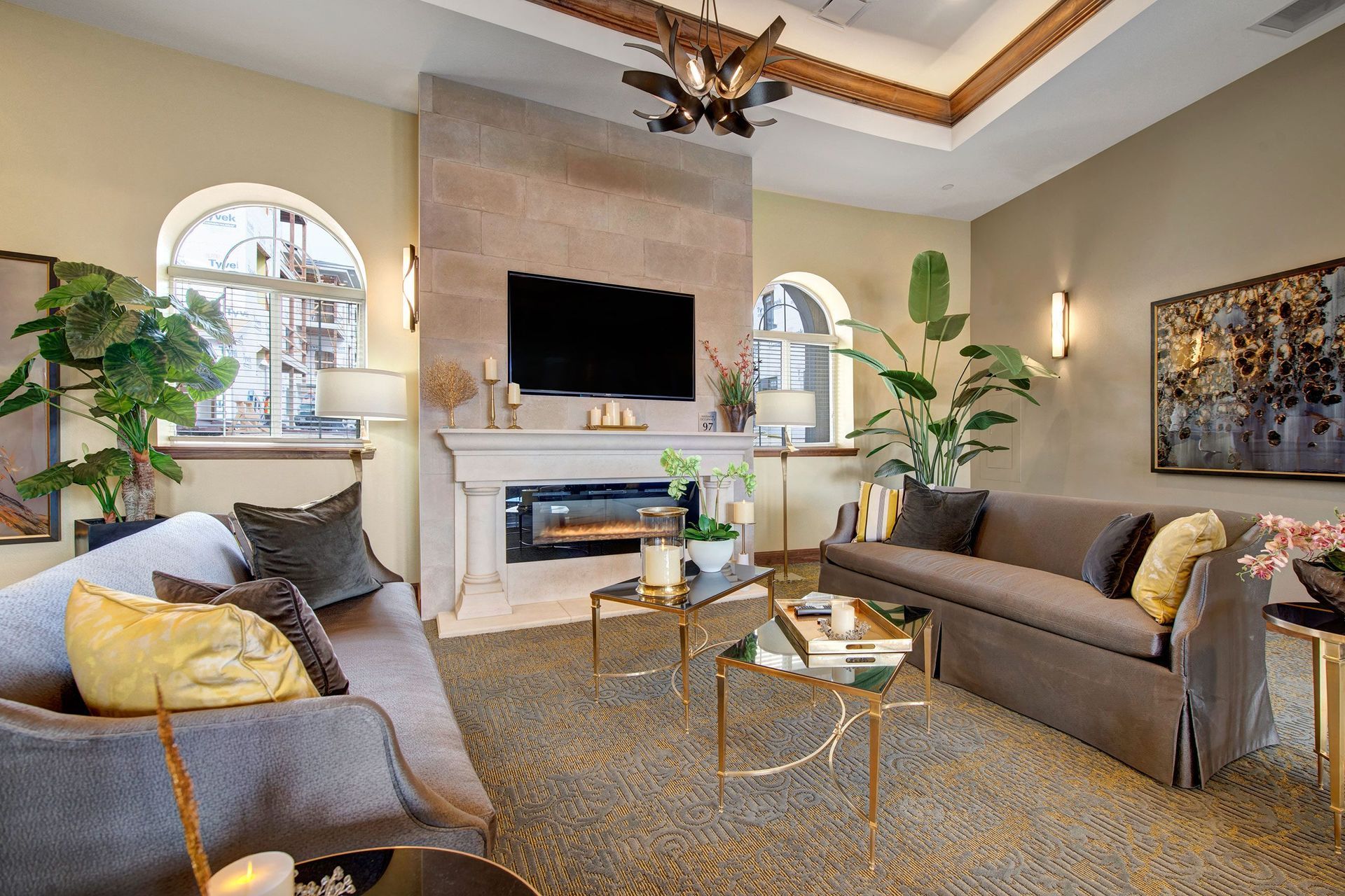 La Bella Vita Lounge Sofas Apartments in Colorado Springs, CO