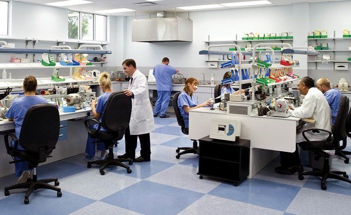 In-House Laboratory with Dr. Grucella and team of technicians