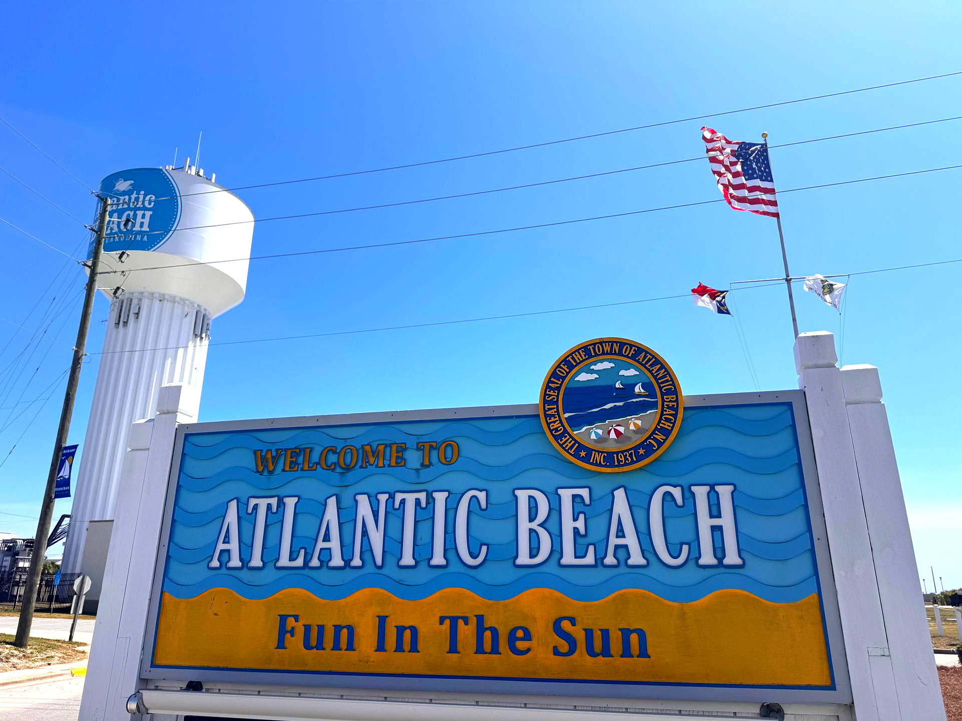 Photo of sign stating