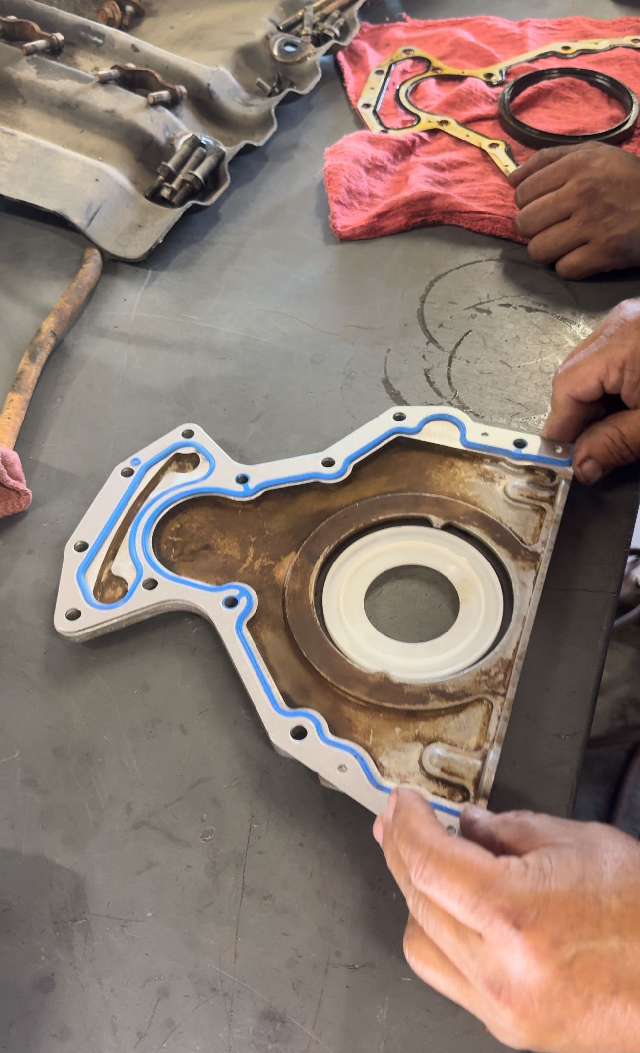 Shop Gallery: Rear Main Seal | Beachview Auto Service