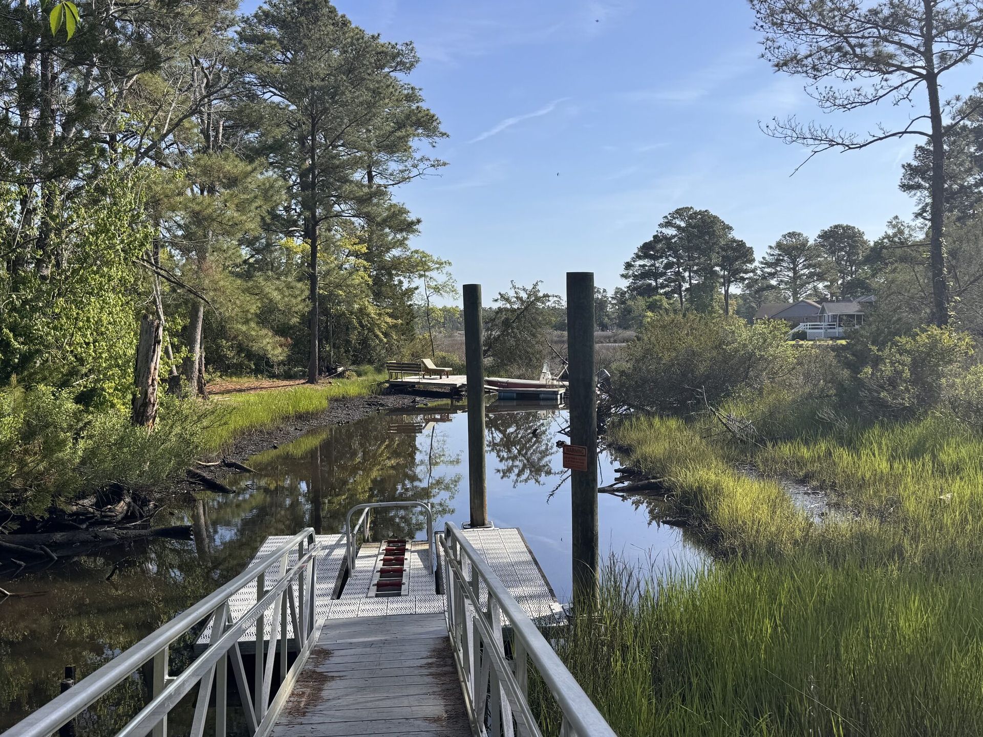 Pettiford Creek marsh in Cedar Point, NC