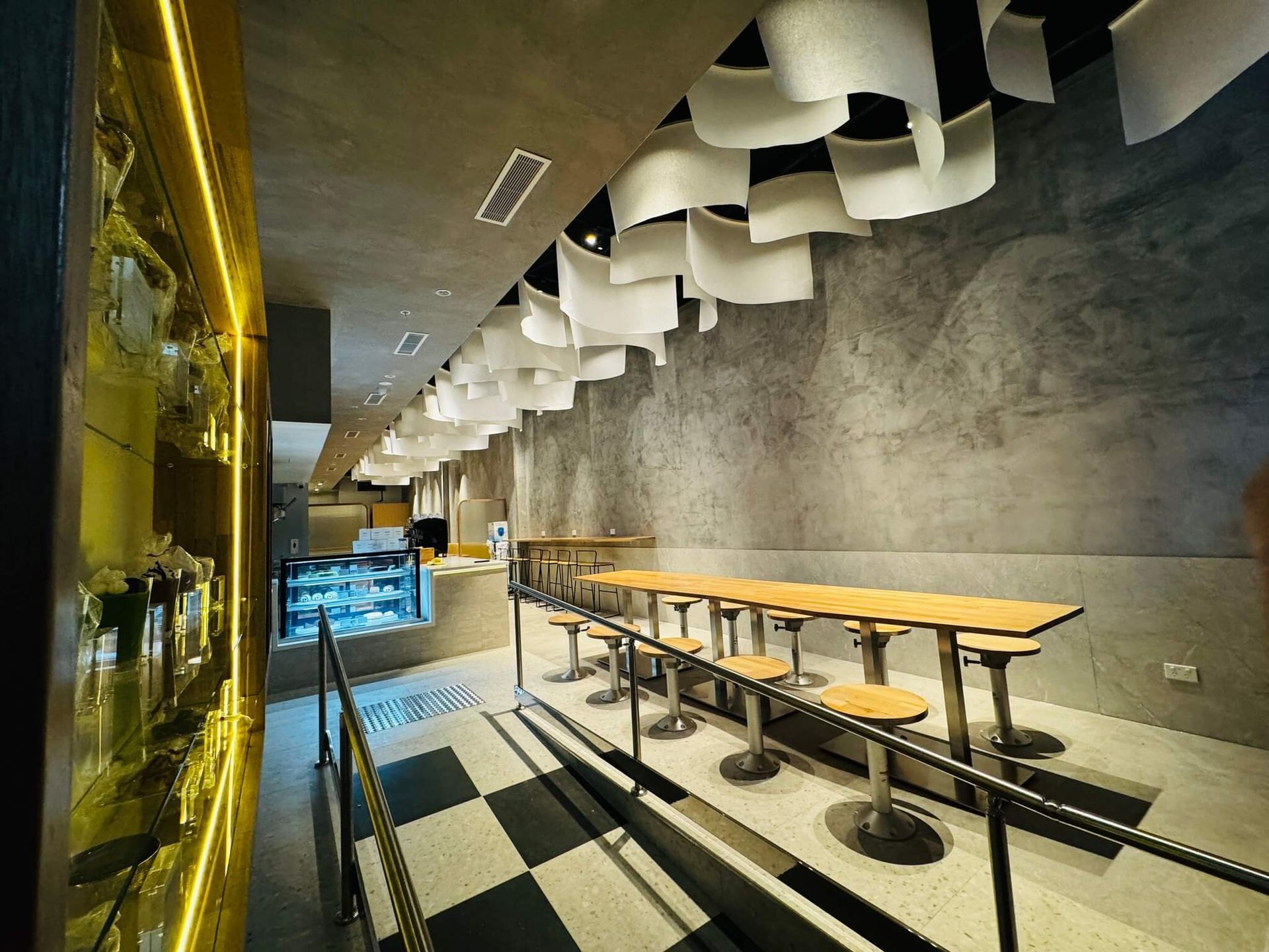 Nana's Green tea dinning area