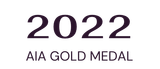 A logo for the aia gold medal for 2022.