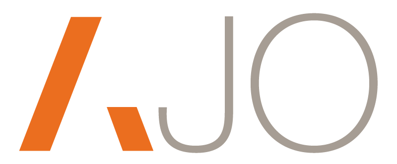 It is a logo for a company called ajo.