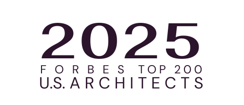 A logo for the forbes top 200 us architects.
