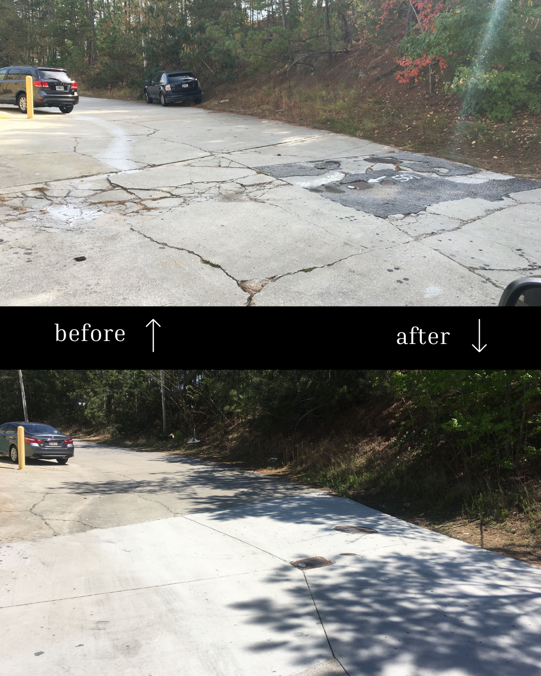 concrete lot repair concrete lot repair