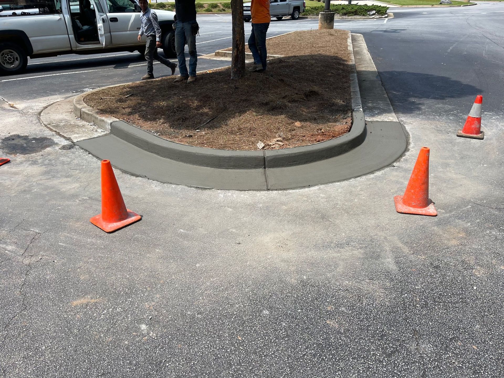 concrete curb repair concrete curb repair
