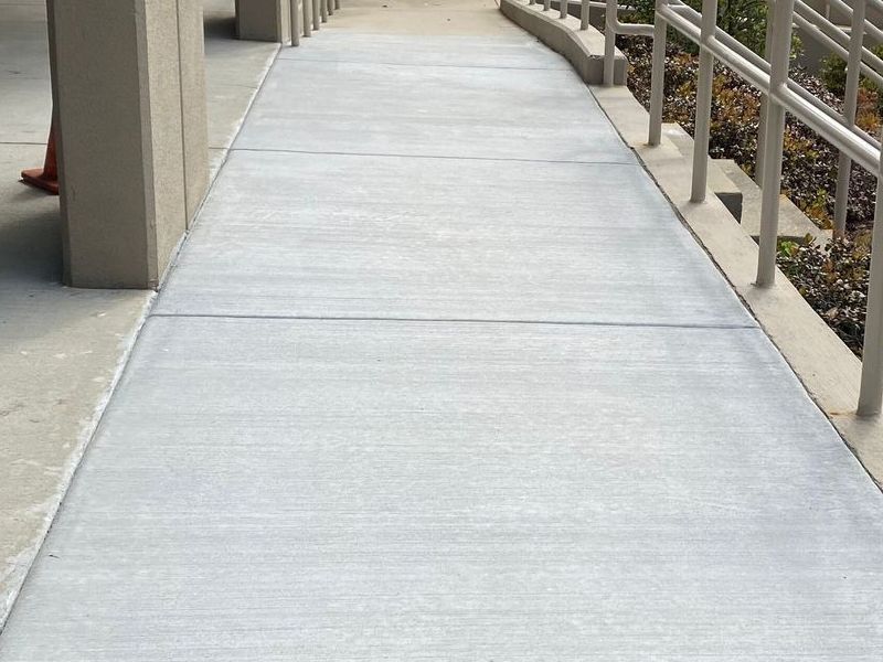 concrete sidewalk concrete sidewalk