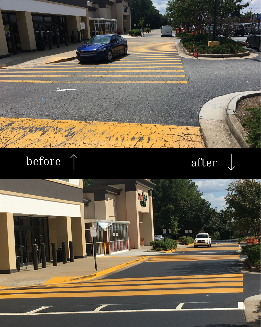 parking lot striping parking lot striping
