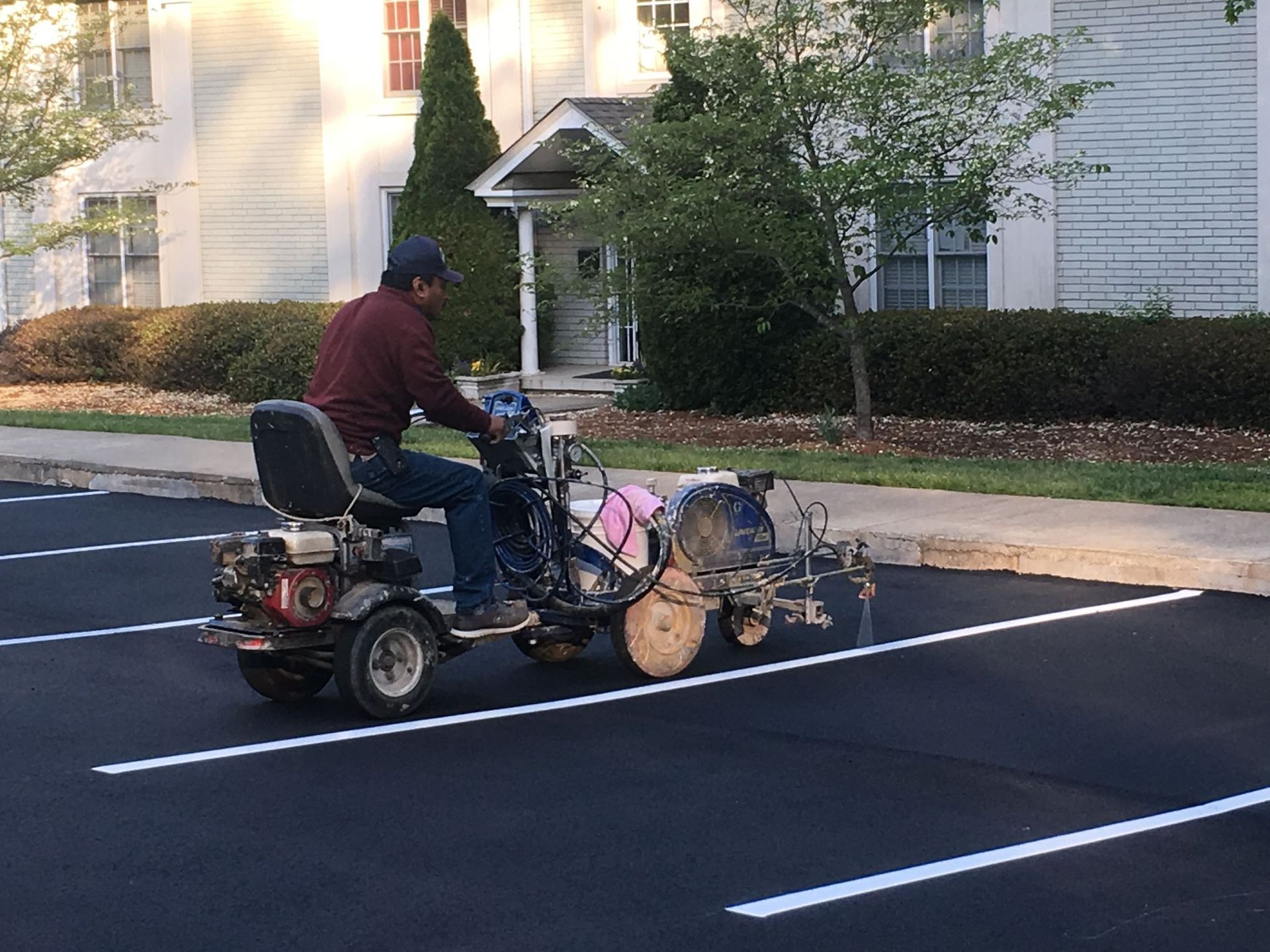 parking lot striping parking lot striping