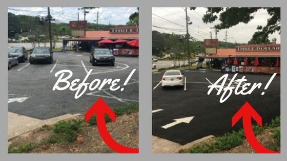 Three Dollar Café's Parking Lot Transformed Three Dollar Café's Parking Lot Transformed