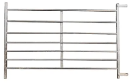 5ft 7 ins Sheep hurdle looped 5 foot 7 inches railed sheep hurdle, looped, in galvanised steel