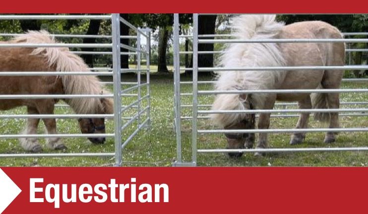 Equestrian enclosures Equestrian Enclosure Equipment MW Engineering & Fabrication