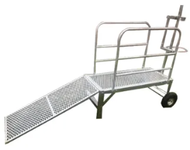 Goat milking stand Goat milking stand
