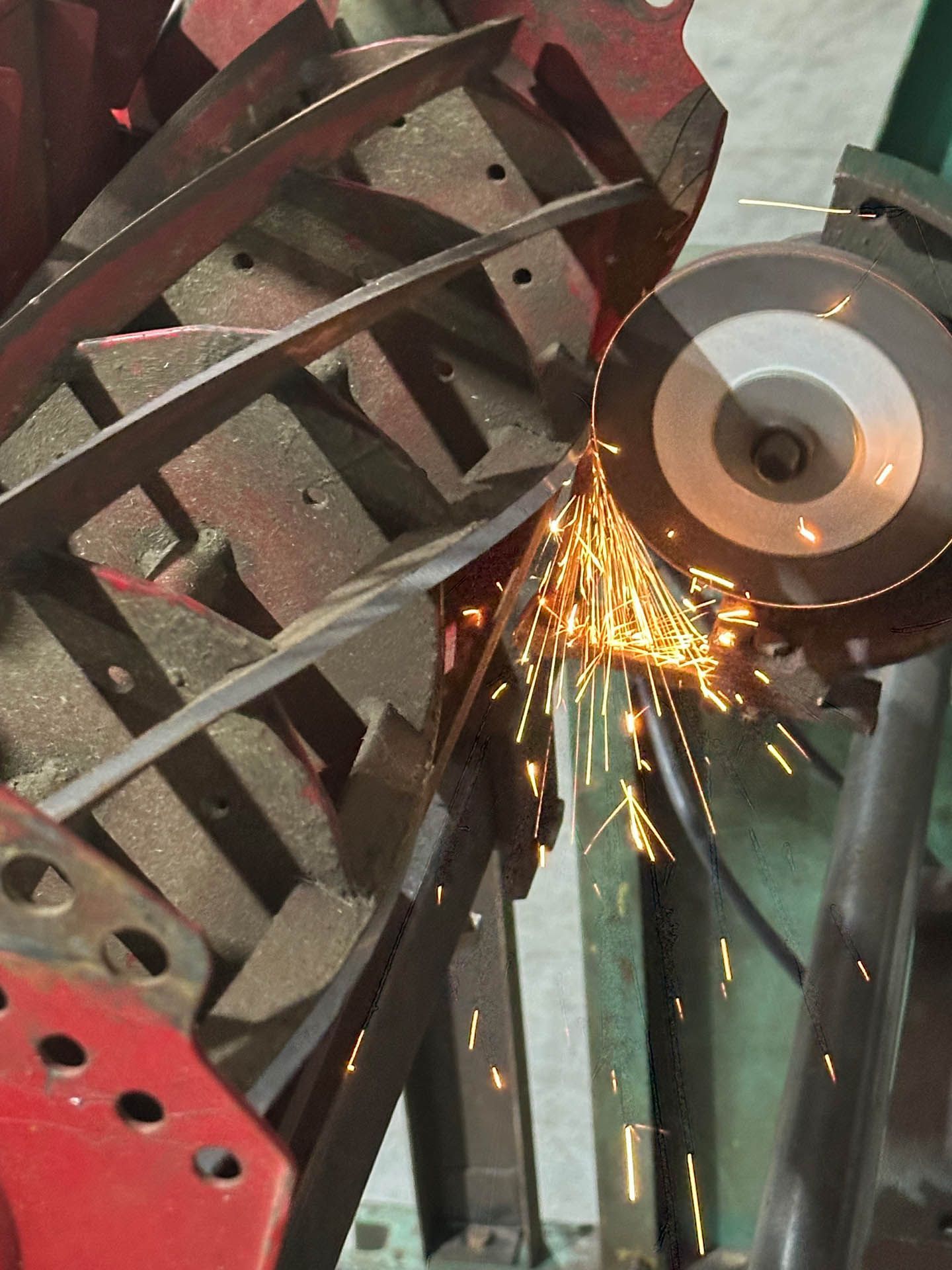 Sharpen reel mower