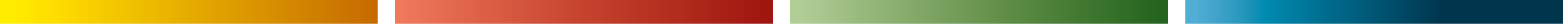A set of four different colored lines on a white background.