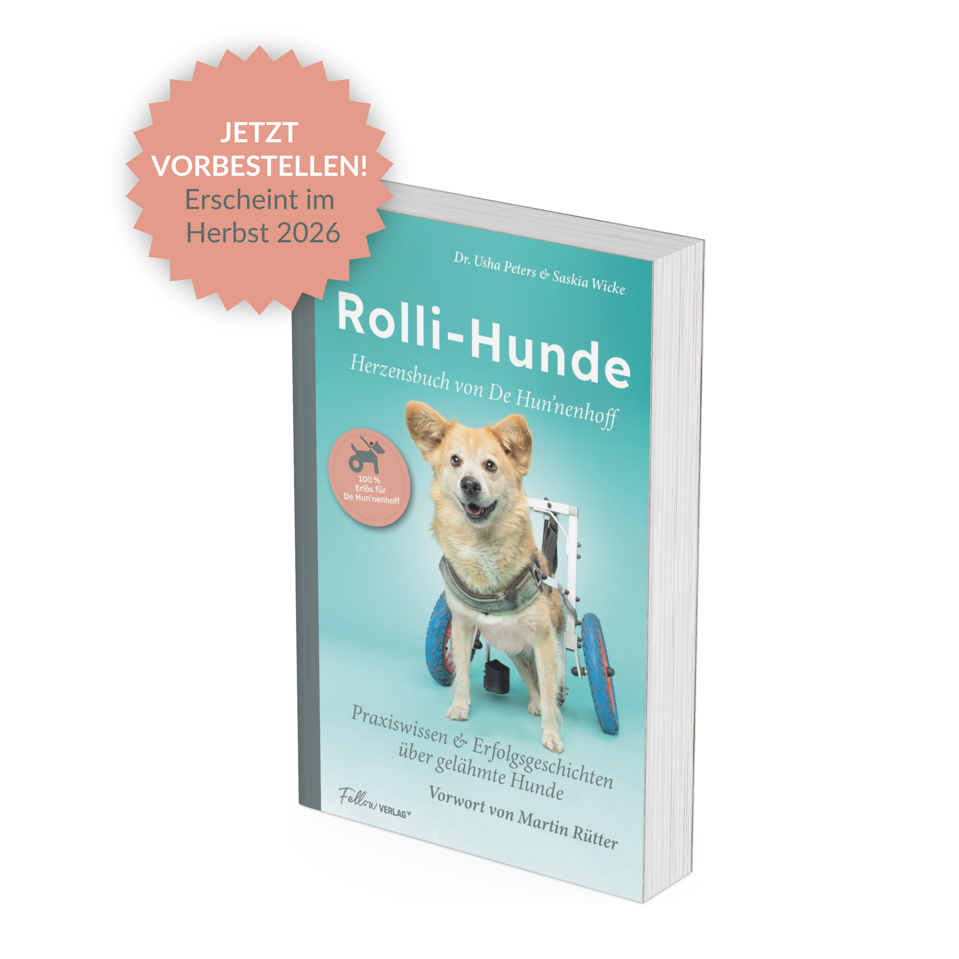Buchcover Rolli-Hunde Fellow Verlag