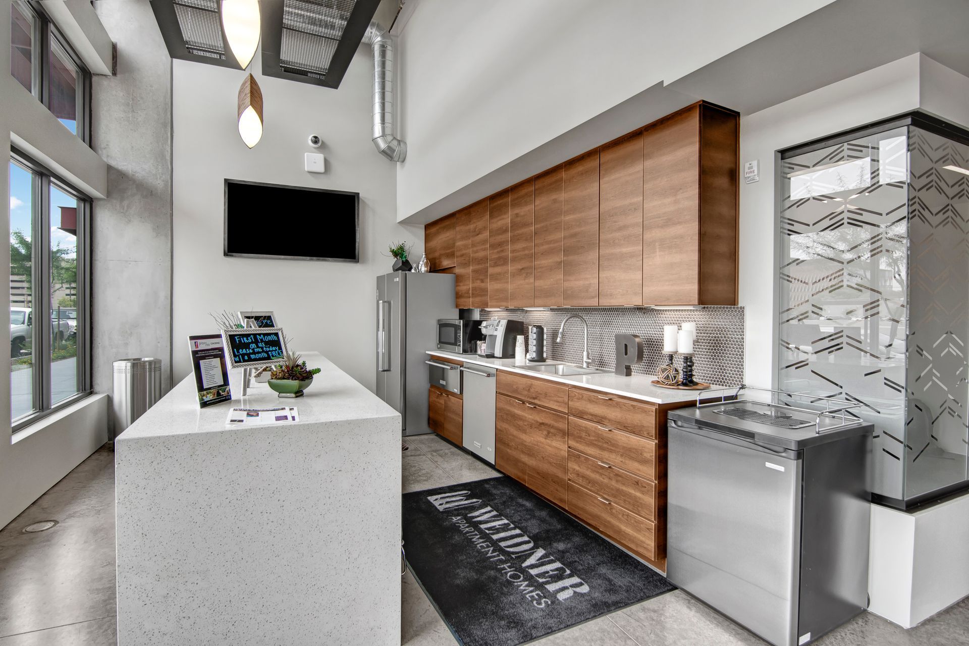 apartment floor plan.